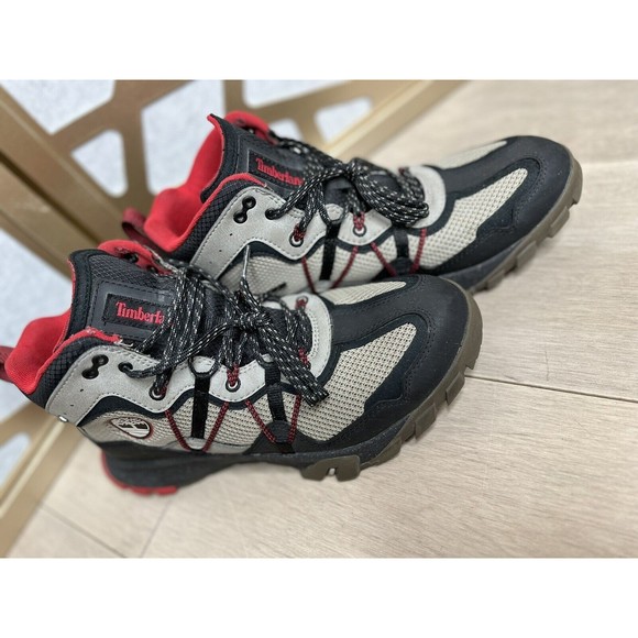 Timberland MEN GARRISON TRAIL HIKER Boot 8.5 leather gray shoes main image 11